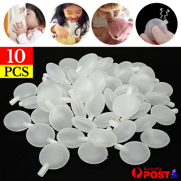 10/100Pcs Replacement Squeakers Repair Fix Dog Cat Baby Pet Toy Noise Maker AU