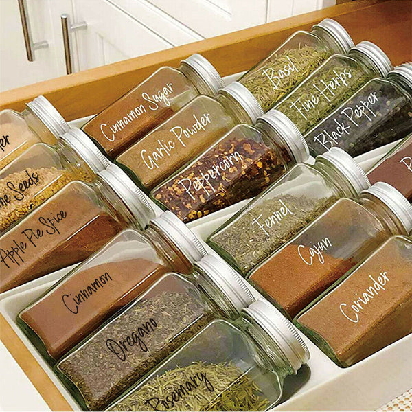 274 Stickers Herb Spice Storage Jar Labels Stickers Decals Pantry Kitchen Labels