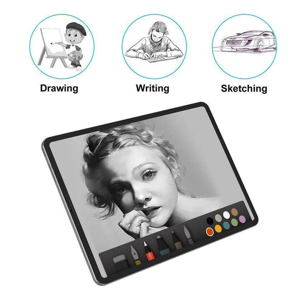 For iPad 10.2 2019 , Pro 12.9 2020/18 Paperlike PET Paper Like Screen Protectors