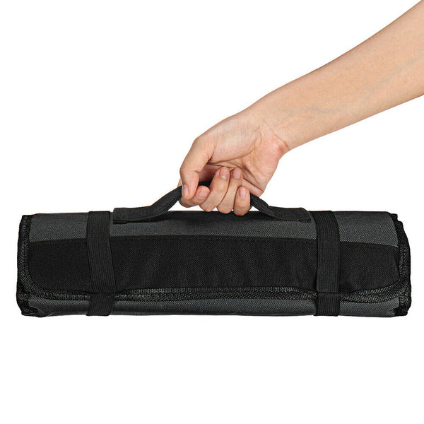 22 Slot Chef Knife Bag Carry Case Roll With Handles Kitchen Portable Storage Bag