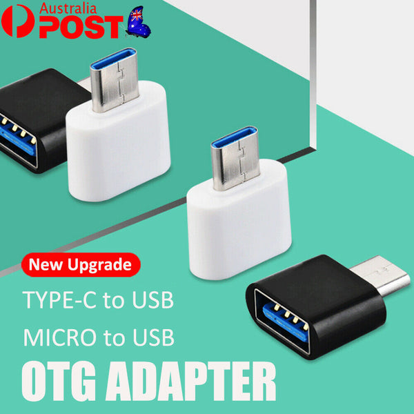 USB 3.1 Type C Male to USB Female Converter Micro /8 Pin to USB Data OTG Adapter