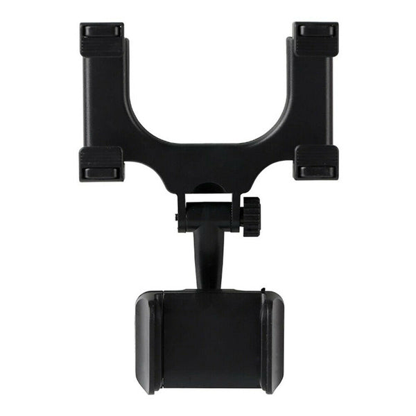 Phone Holder Rear View Mirror Mount Car Truck Smartphone GPS Cradle 360°Rotation