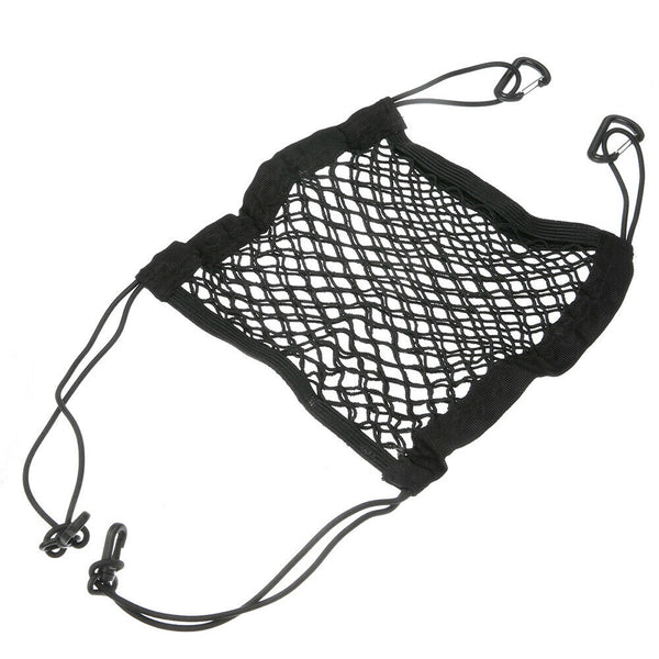 Universal Car Seat Storage Mesh Organizer Cargo Net Hook Pouch Holder Bag AU