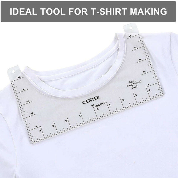 T-Shirt Alignment Tool - Ruler - Centering Tool Vinyl Heat Press Sublimation AU