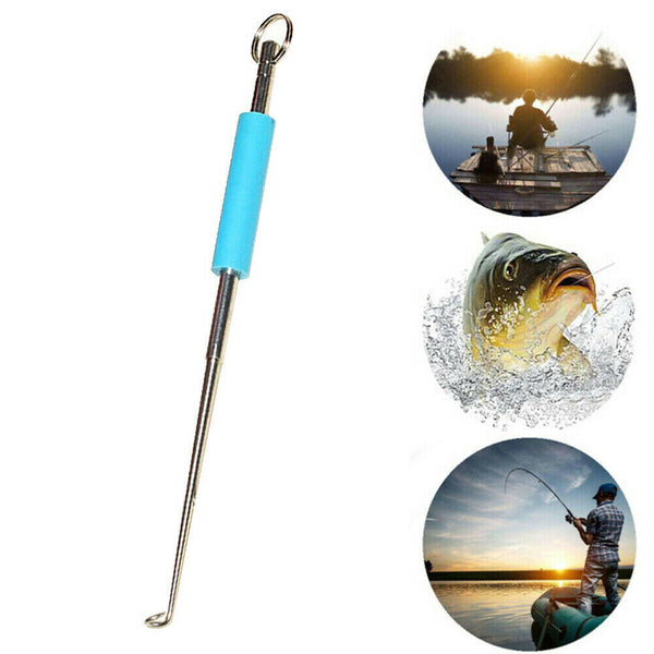 Stainless Steel Fishing Hook Extractor Portable Safety Fish Hooks Remover