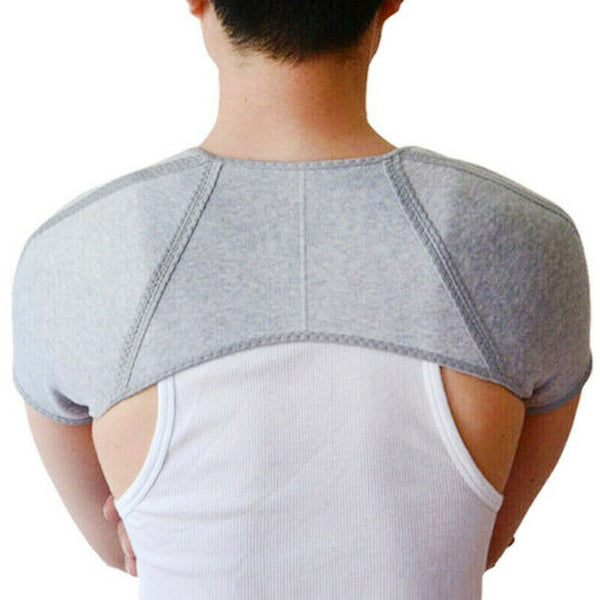 Double Shoulder Support Brace Strap Joint Sport Gym Arthritis Protector Wraps