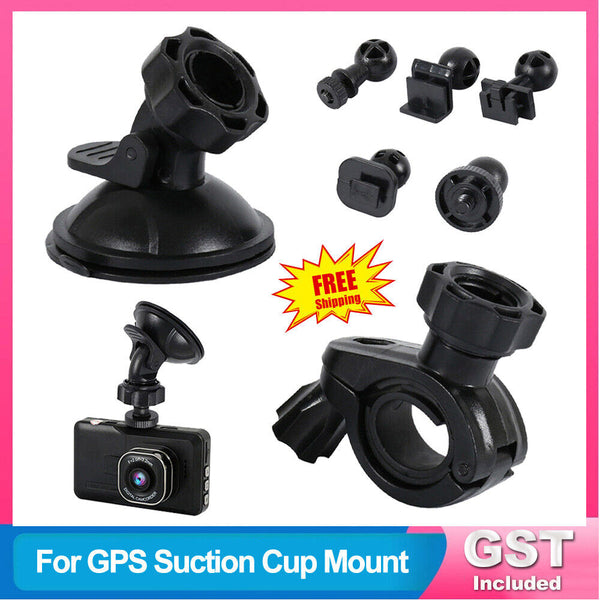 For Most Dash Cam GPS Suction Cup Mount Mirror Mount Clips 5 Joint Mount/Hot AU