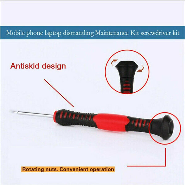 Mobile Phone Repair Screen Opening Tool Kit, iPhone Samsung Screwdriver  14 in 1