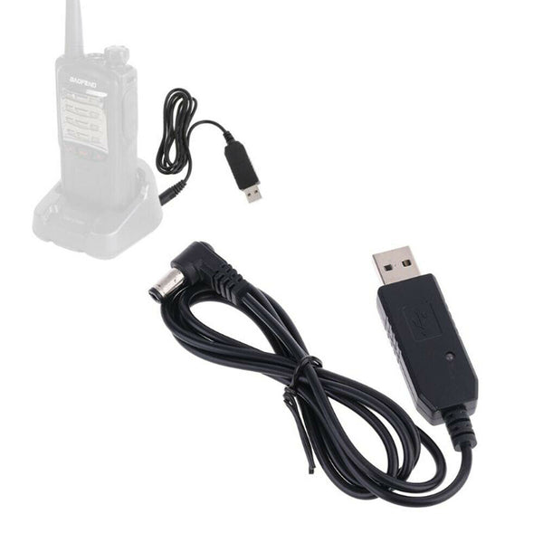 USB Charging Cables for BaoFeng UV-5R UV-82 UV-8D Radio Desktop Charger AU