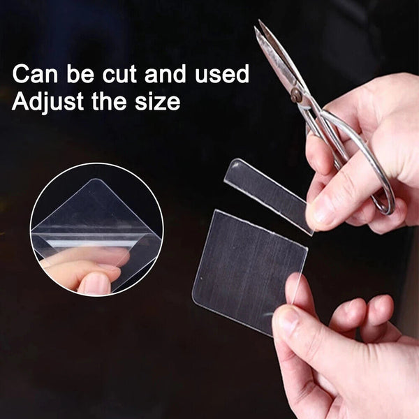 10PCS Super Sticky Gel Pads Silicone Durable Washable Anti-Slip Pads / Car Phone