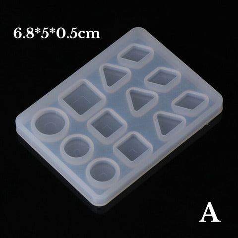 Silicone Pendant Mold Making Jewelry For Resin Necklace Mould Craft DIY Tools