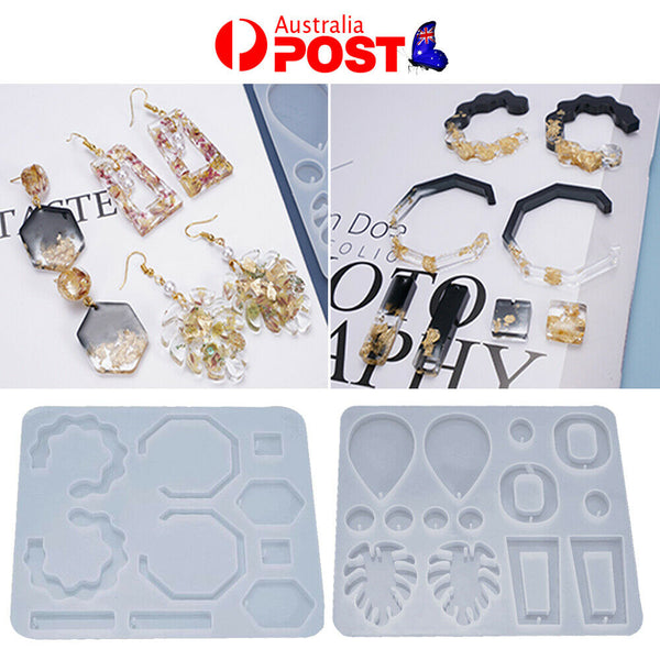 Silicone Pendant Mold Making Jewelry For Resin Necklace Mould Craft DIY Tools