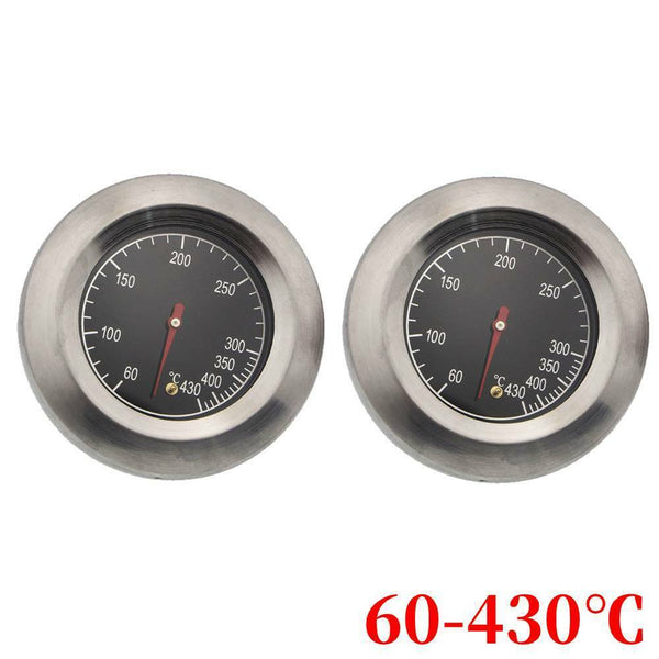 Latest Stainless Steel BBQ Smoker Grill Thermometer Temperature Gauge 50-500℃