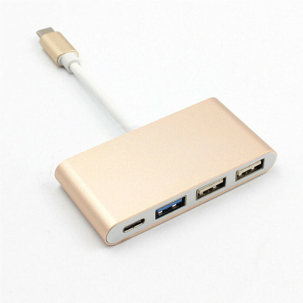 Type C USB-C 3.1 to 4-Port Hub USB 3.0 2.0 Charging Adapter For Thunderbolt AU