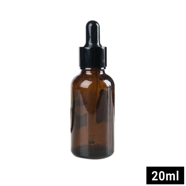 5/10/20X Amber Roller Glasses Spray Bottles Roller Dropper Essential Oil Bottles