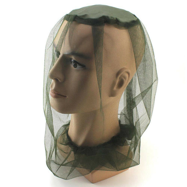 6PCS Fly Mosquito Head Net Hat Protector Farm Picking Fishing Gardening Camping