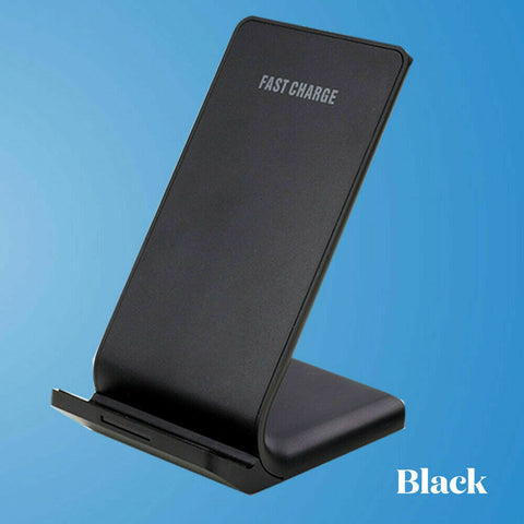 10W Qi Fast Wireless Charger Stand Dock Pad For iPhone 13 Pro 12 11 Samsung S22+