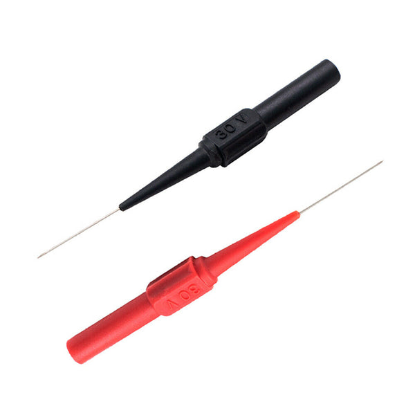 4* Multimeter Testing Lead Fluke Extention Back Probes Sharp Needles Micro Pins