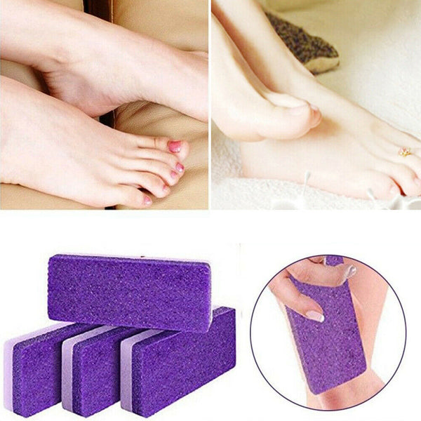 Pumice Foot File Pedicure Stone Rasp Exfoliate Dead Skin Remover Scraper Sand