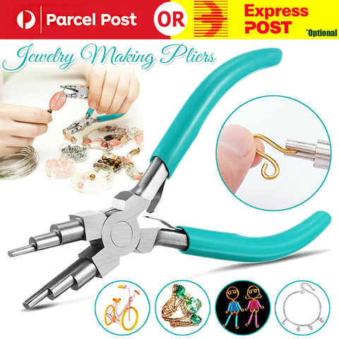 Portable Jewelry Making Pliers Multi-Sized Rustproof Jewelry Pliers Tool Pliers