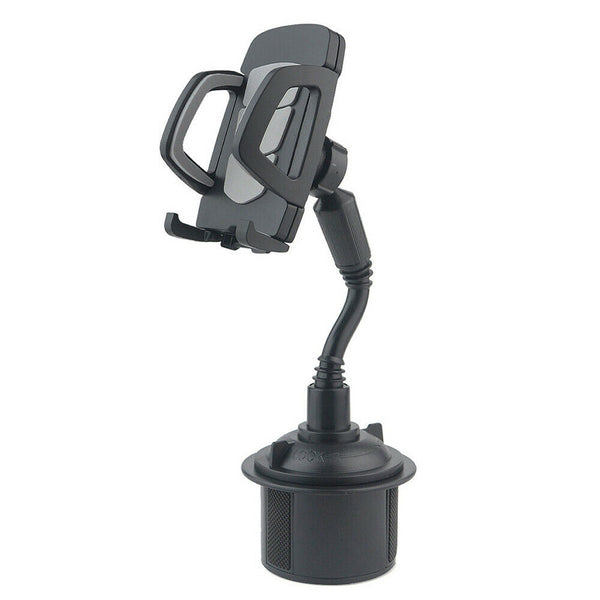 For Cell Phone 360° Adjustable Universal Car Mount Gooseneck Cup Holder Cradle