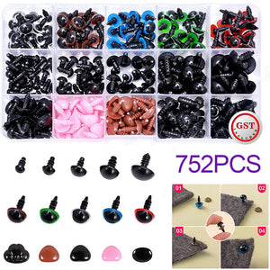 752X Plastic Safety Eyes For Teddy Bear Doll Toy Animal Felting Accessories DIY