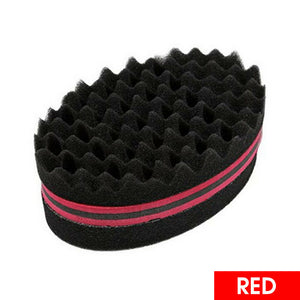 Wave Barber Hair Brush Sponge for Dreads Afro Locs Twist Curl Coil Magic Tool