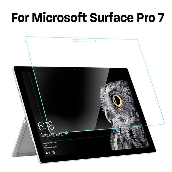 For Microsoft Surface Pro 7 2019 Scratch Resist Tempered Glass Screen Protector