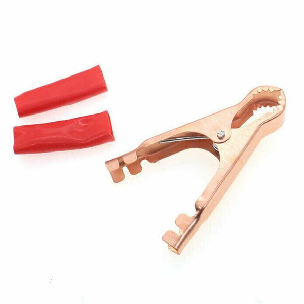 4/10x Electrical Measured Clips Battery Tongs Cables Alligator Clamps Equipment