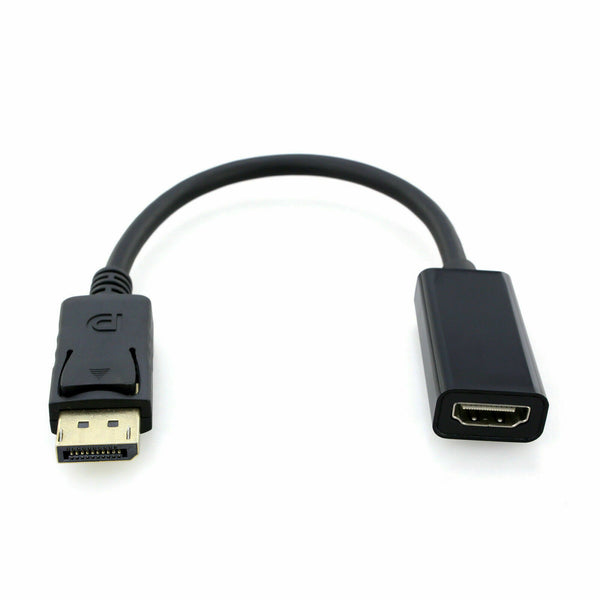 25cm DisplayPort Display Port DP Male to HDMI Female Adapter Converter 1080P