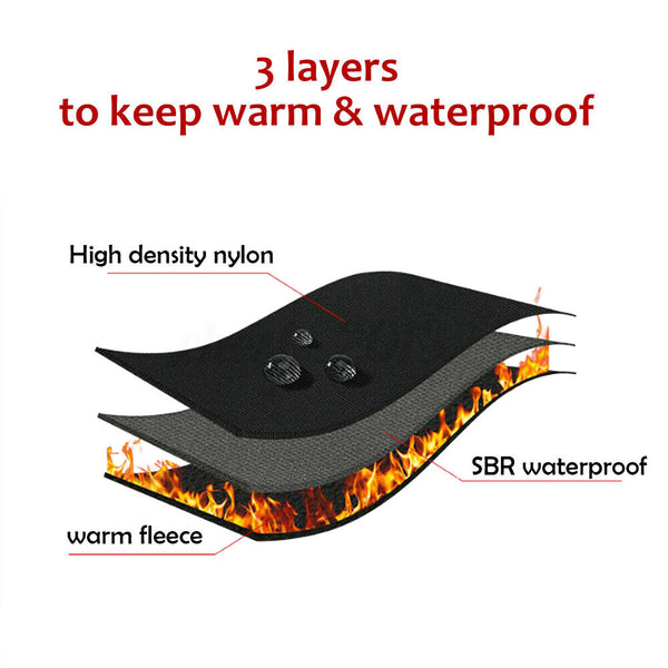 Winter Warm Thermal Outdoor Sports Waterproof Windproof Touch Screen Ski Gloves