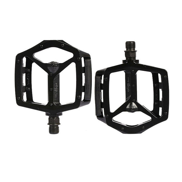 Pair Aluminium Alloy Mountain Bike Road Bicycle Pedals Anti Slip 2 DU Bearing