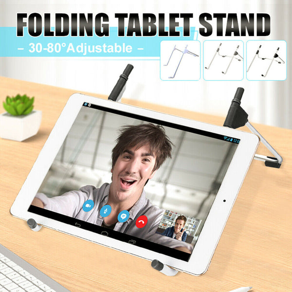 Adjustable Laptop Stand Folding Tray Table Desktop Mount Non-slip Holder Cooling