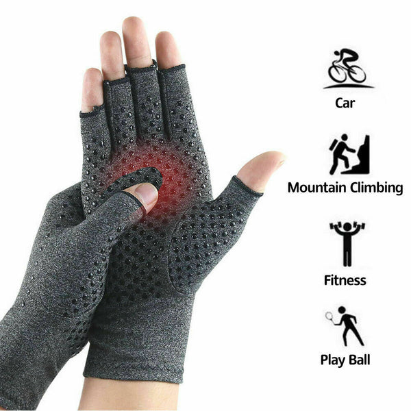 Arthritis Gloves Copper/Cotton/Magnetic Compression Pain Relief Hand Wrist Brace