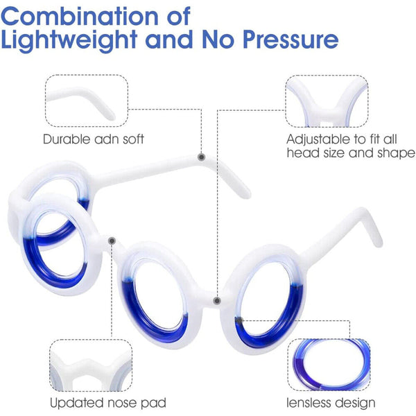 Anti Motion Sickness Glasses Anti Dizziness Nausea Seasickness Glasses