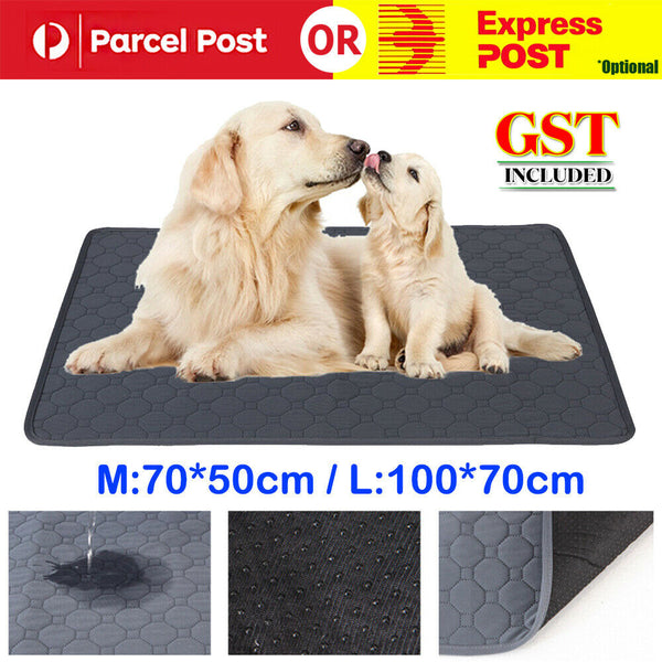 Washable Reusable Pet Dog Pee Pad Quick Dry Puppy Cat Training Wee Potty Mat