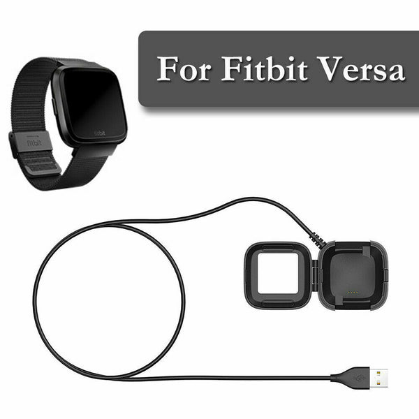 For Fitbit Versa USB Charger Cable Charging Cables Cord Replacement