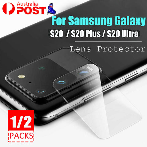 For Samsung Galaxy S20 Plus Ultra Camera Lens Tempered Glass Screen Protector