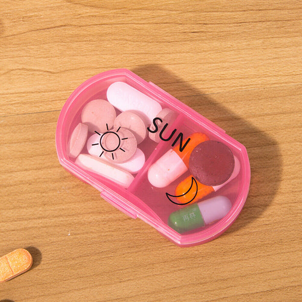 Weekly 7 Day Pill Box Medicine Storage Tablet Container Case Organizer Dispenser