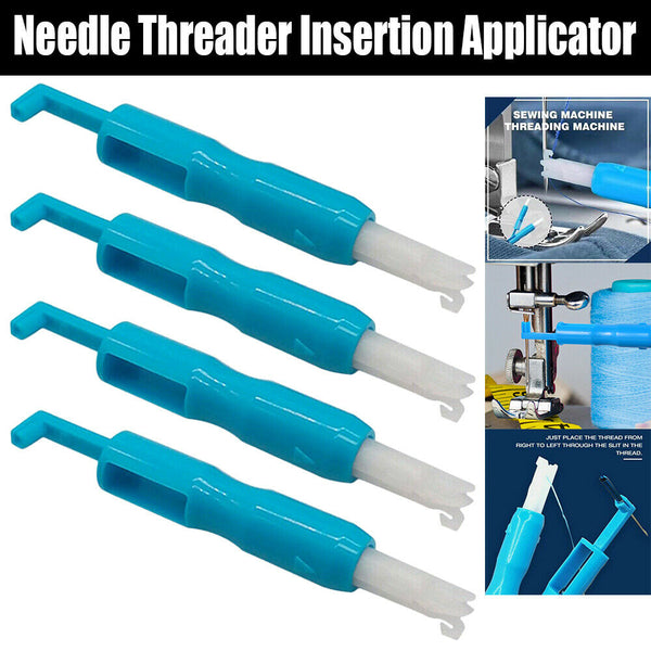 1/3/5x Needle Threader Insertion Applicator Handle For Sewing Tools Machine Sew