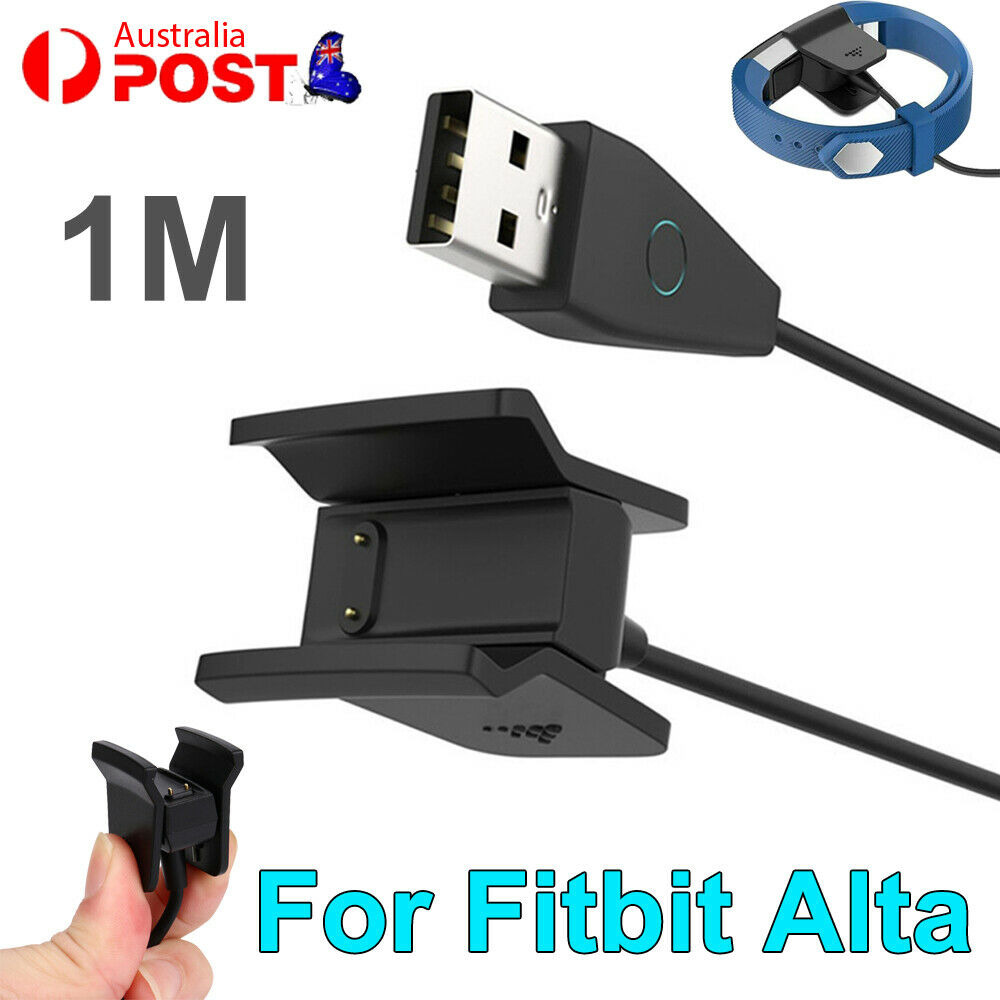 USB Charging Cable Charger Dock For Fitbit Alta Wristband Smart Fitness Watch 1M