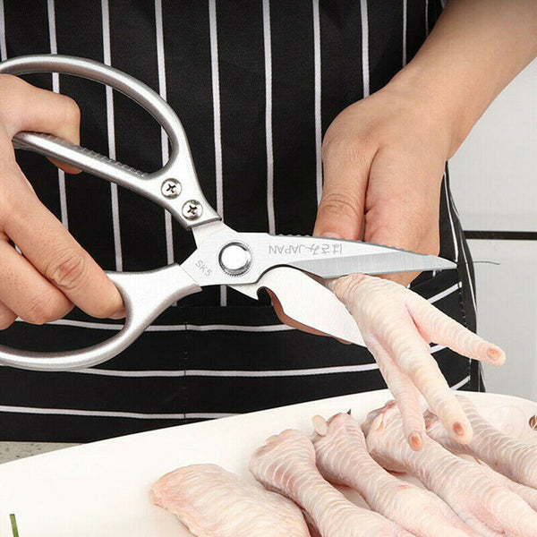 Kitchen Scissors Shears Heavy Duty Stainless Steel Fish Chicken Bone Beer Opener