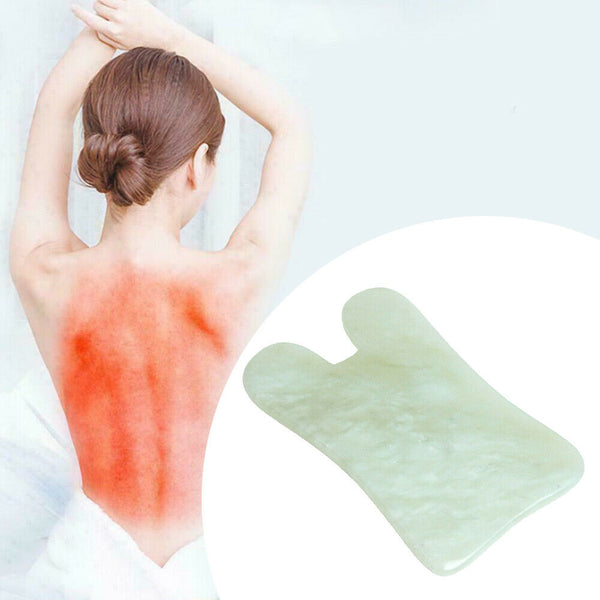 Gua Sha Jade Scraping Board Facial Care Massagers Health Scraper Tool Salon