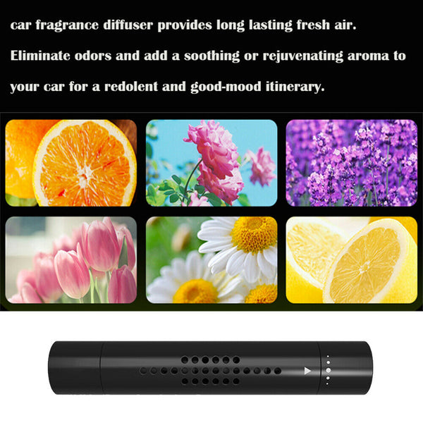 FRAGRANCE & ESSENTIAL OIL DIFFUSER perfume CAR AIR VENT FRESHENER aromatherapy