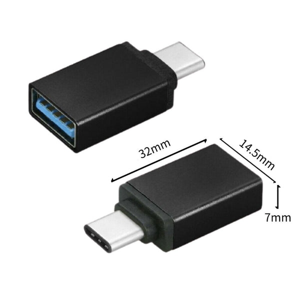 USB-C OTG Data Adapter USB 3.1 Type C Male to USB 3.0 A Female Cable Converter