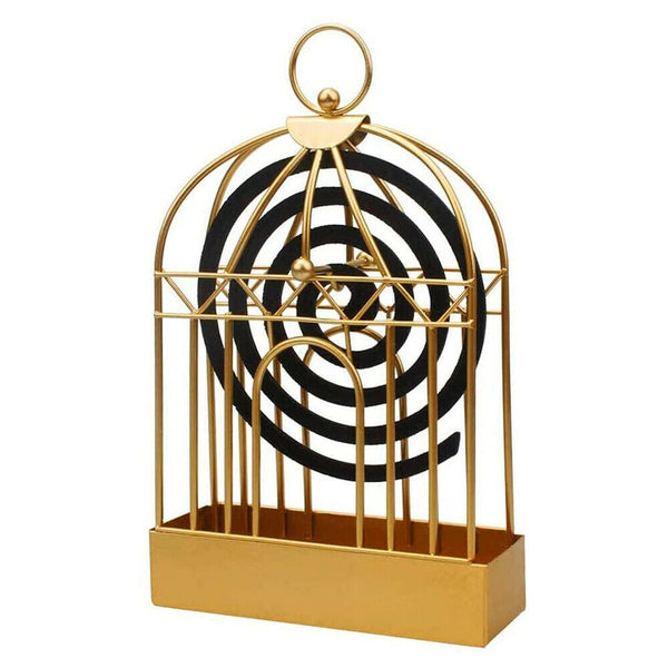 Mosquito Coil Holder Outdoor Birdcage Decor Burner Repellant Garden Mozzie Home