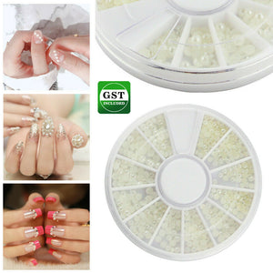 Stones Gems Wheel Pearls Nail Deco Rhinestone Fruits Nail Art Giliters Nail Art