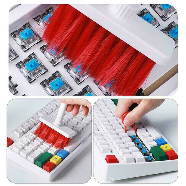 5 in 1 Keyboard Cleaning Soft Brush Keyboard Cleaner Dust Cleaning Remover Tools