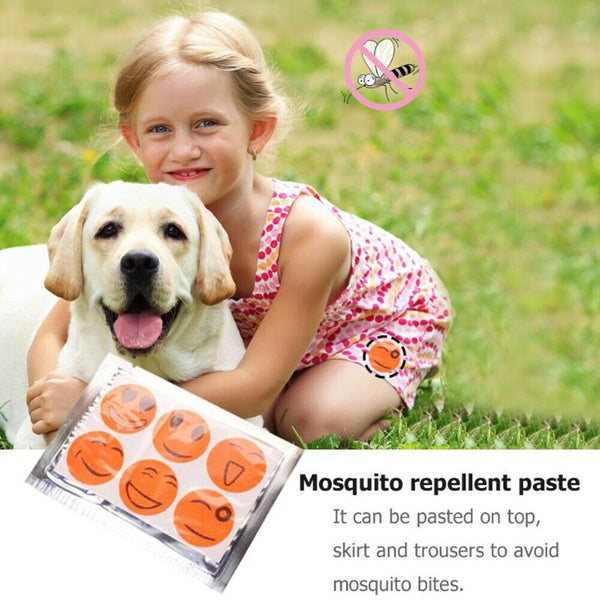 6/12/36/60/120PCS Non Toxic Mosquito Repellent Patches Stickers Repeller