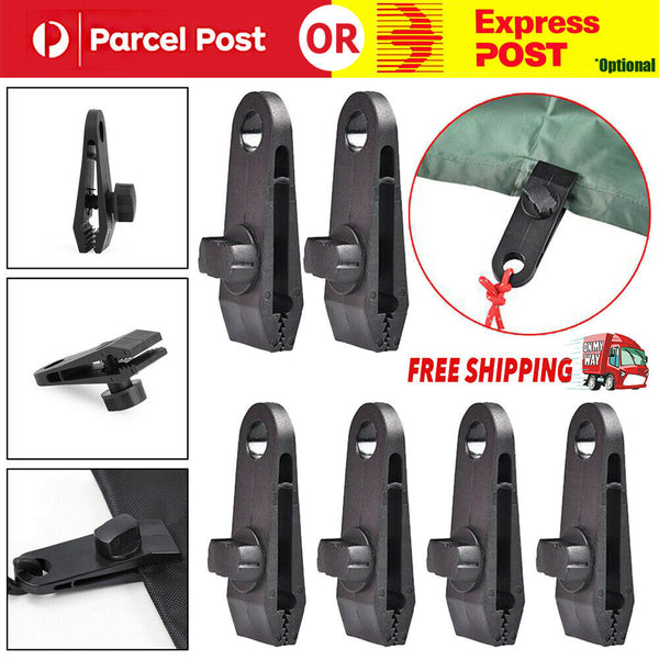 10/20PCS Heavy Duty Tarp Clips Clamps Great For Camping Canopies Tents Canvas